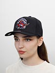 Бейсболка MITCHELL NESS арт. HHSSINTL1245-TRABLCK Toronto Raptors NBA (черный)